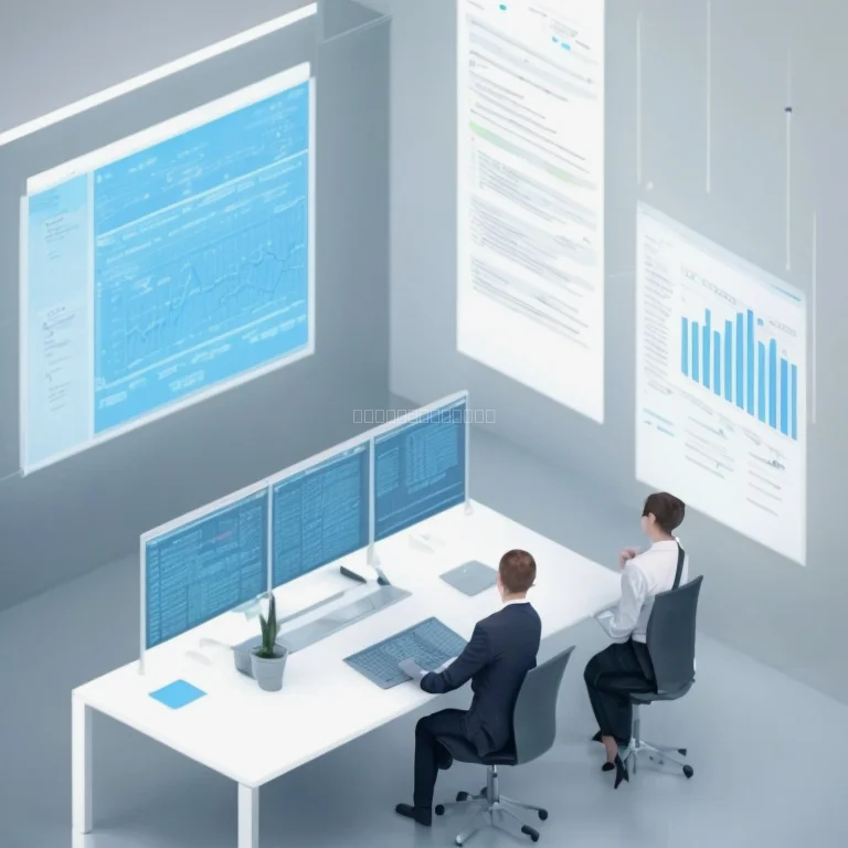 Team collaborating on AI software design